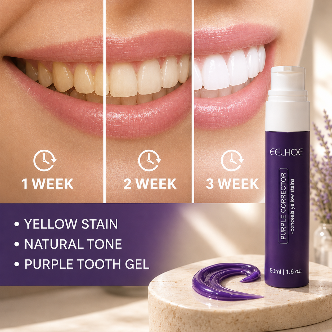 Purple Smile – Color Correcting Tooth Gel