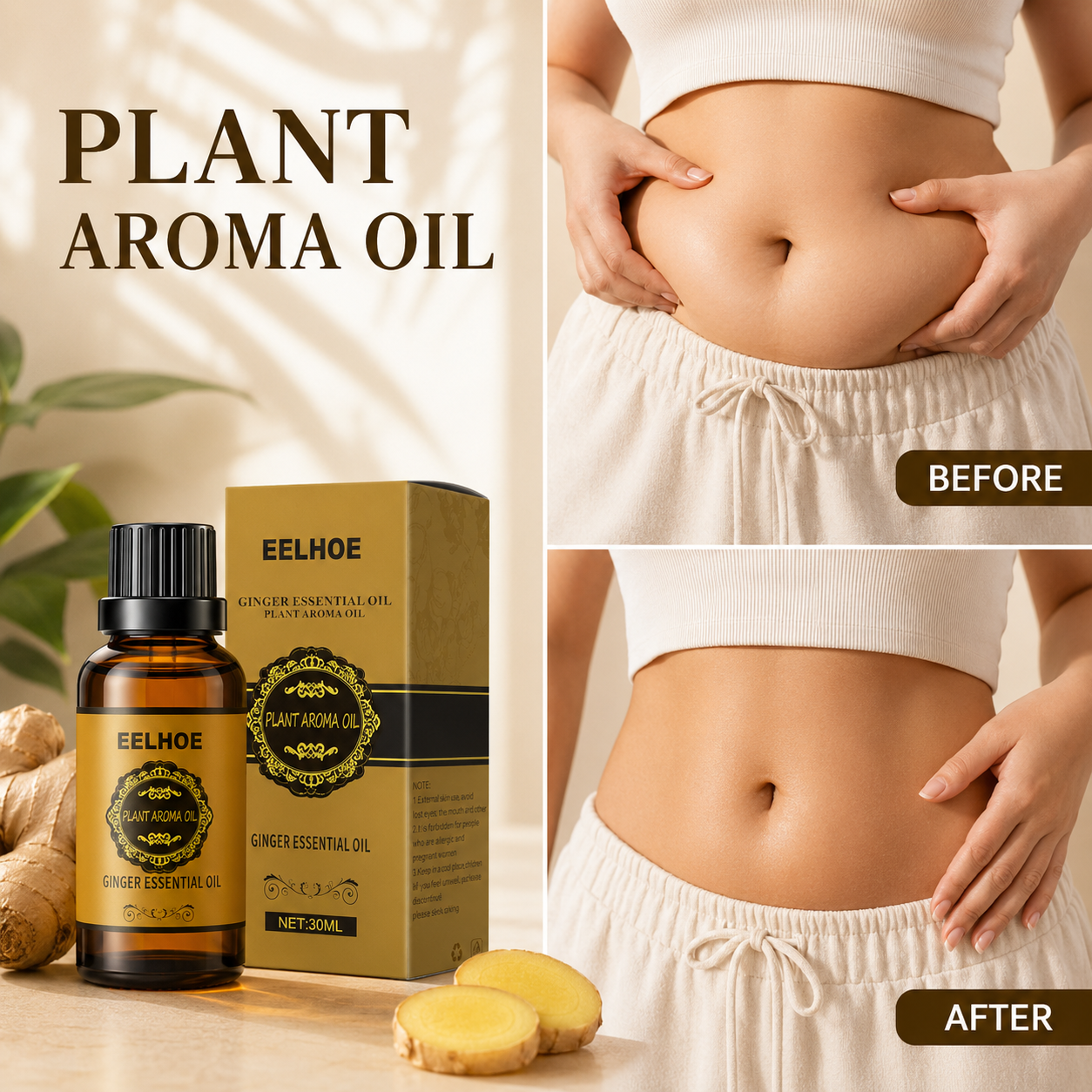 Ginger Essence – Ginger Massage Oil